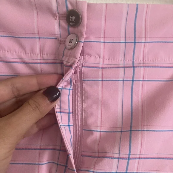 Plaid Mini Skirt with pockets - Picture 8 of 9